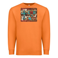 Carrot god is love cross Premium Sweatshirt - BarkalooDesign