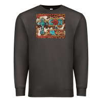 Smoke god is love cross Premium Sweatshirt - BarkalooDesign