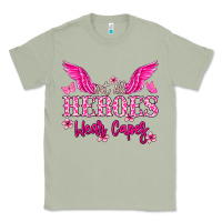 Matcha Not all heroes wear capes Cancer Awareness Classic Tee - HowdyJamesFarm
