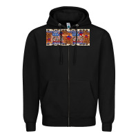 Black little miss america Zipper Hoodie - Artiststas