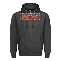 Charcoal Heather little miss america Zipper Hoodie - Artiststas