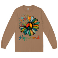 Toasted Coconut daisy peace sign hippie soul tshirt flower lovers gifts Long Sleeve Tee - longCreatives