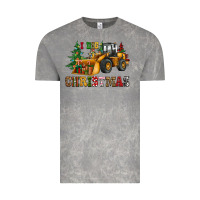 Cloud Rock i dig christmas bulldozer Vintage Tee - CowGirlArtShop
