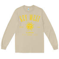 Mushroom key west florida vintage distressed style design souvenir Long Sleeve Tee - longCreatives