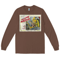 Chestnut The Time Machine, Time Travel, Retro Movie Poster, Cult Classic, Futur Long Sleeve Tee - longCreatives