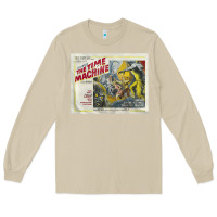 Mushroom The Time Machine, Time Travel, Retro Movie Poster, Cult Classic, Futur Long Sleeve Tee - longCreatives