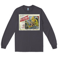 Smoke The Time Machine, Time Travel, Retro Movie Poster, Cult Classic, Futur Long Sleeve Tee - longCreatives