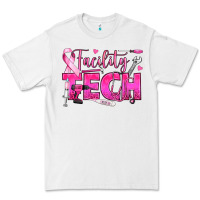 White Breast Cancer Facility Tech Premium Tee - texasbilliewilder