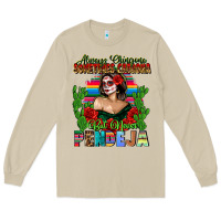 Mushroom Mexican Chingona Long Sleeve Tee - FaDigitalArtStudio