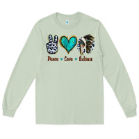 Matcha Peace Love Indians Long Sleeve Tee - Jasminsmagicworld