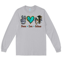 Moon Dust Peace Love Indians Long Sleeve Tee - Jasminsmagicworld