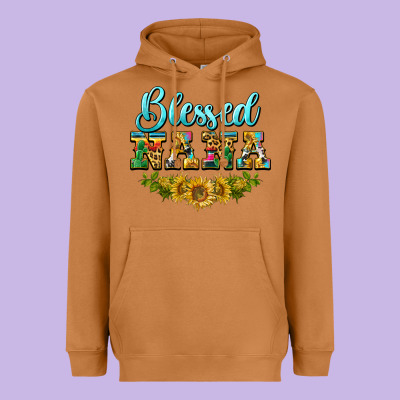 Blessed Nana Heavyweight Hoodie Designed By Barkaloodesign