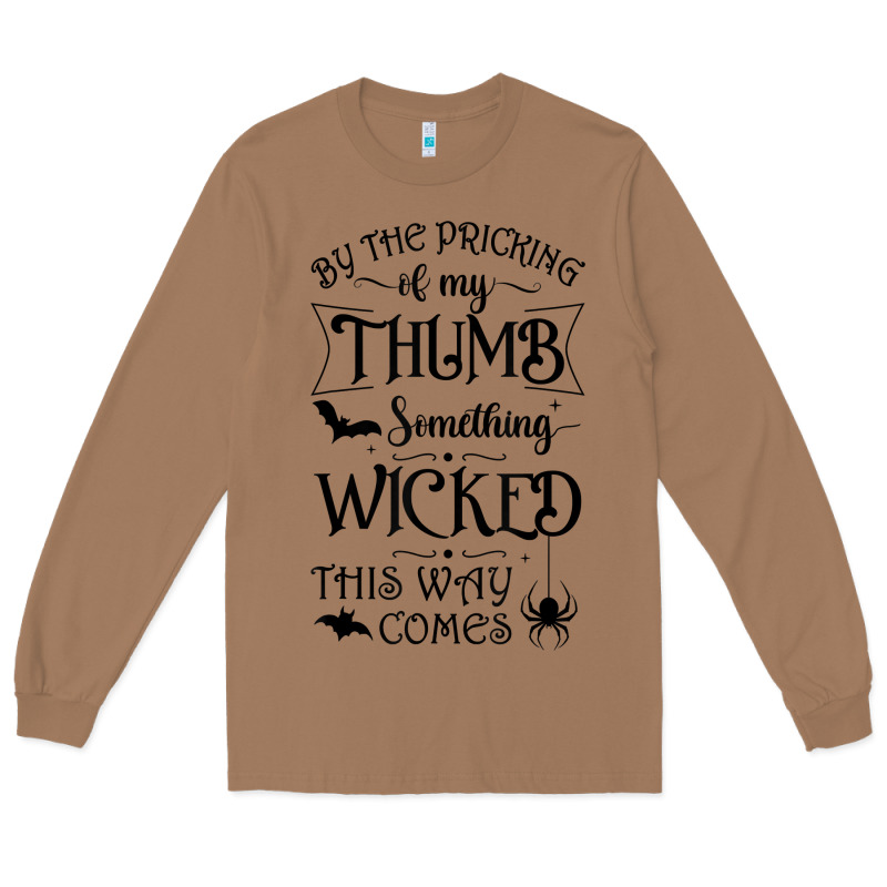 Something Wicked This Way Comes Witchcraft Halloween 2021 T Shirt Long Sleeve Tee by longCreatives | Teevron