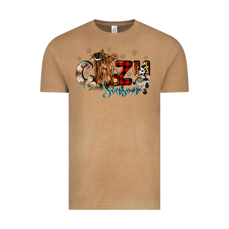 Cozy Season Vintage Tee by CowGirlArtShop | Teevron