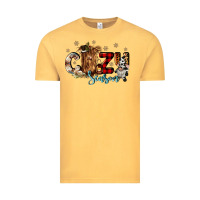 Vintage Mustard cozy season Vintage Tee - CowGirlArtShop