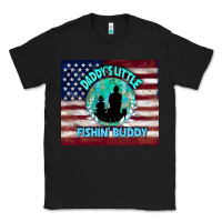Black daddy's little fishin buddy Classic Tee - TumblerDesignByShophia