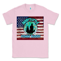 Bubblegum Pink daddy's little fishin buddy Classic Tee - TumblerDesignByShophia