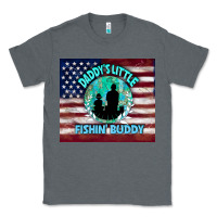 Charcoal Heather daddy's little fishin buddy Classic Tee - TumblerDesignByShophia