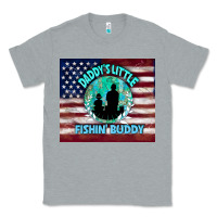 Heather Grey daddy's little fishin buddy Classic Tee - TumblerDesignByShophia