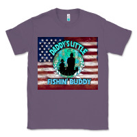 Lavender daddy's little fishin buddy Classic Tee - TumblerDesignByShophia