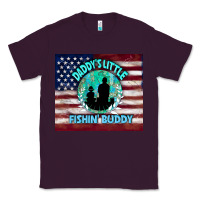 Plum daddy's little fishin buddy Classic Tee - TumblerDesignByShophia