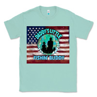 Seafoam daddy's little fishin buddy Classic Tee - TumblerDesignByShophia