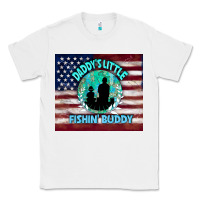 White daddy's little fishin buddy Classic Tee - TumblerDesignByShophia