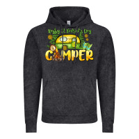 Vintage Black Happy St. Patrick's Day camper Vintage Hoodie - HowdyJamesFarm