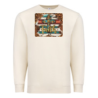 Sandshell faith cross mousepad Premium Sweatshirt - BarkalooDesign