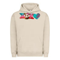 Pigment French Oak xoxo guarnsey cow Urban Hoodie - AdoDesignShop