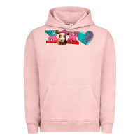 Pigment Salmon xoxo guarnsey cow Urban Hoodie - AdoDesignShop