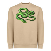 Mushroom boomslang snake Heavyweight Sweatshirt - LillyAllenDesigns