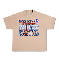 Burro Red white cool with gnomies 4th of july Urban Heavy Tee - HowdyJamesFarm