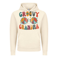 Vintage Artic groovy grandma retro 70s peace sign design grandmother Vintage Hoodie - longCreatives