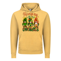 Vintage Mustard Hanging with my gnomies Vintage Hoodie - HowdyJamesFarm