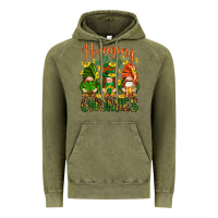 Vintage Olive Hanging with my gnomies Vintage Hoodie - HowdyJamesFarm