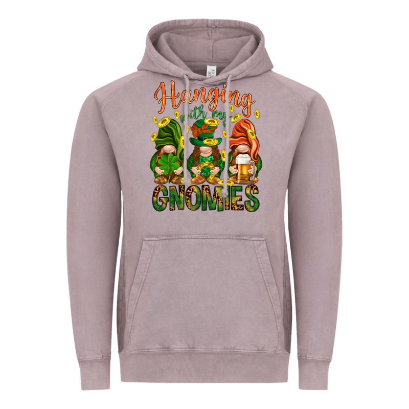 Hanging With My Gnomies Vintage Hoodie by HowdyJamesFarm | Teevron