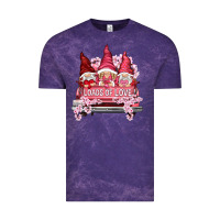 Cloud Purple Loads of love with flowers Valentine's Day Vintage Tee - HowdyJamesFarm