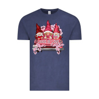 Vintage Denim Loads of love with flowers Valentine's Day Vintage Tee - HowdyJamesFarm
