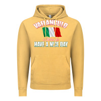 Vintage Mustard Vaffanculo Have A Nice Day  Funny Italian Vintage Hoodie - longCreatives