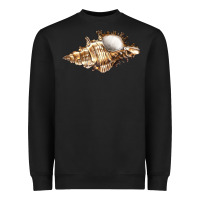 Black murex snail Heavyweight Sweatshirt - LillyAllenDesigns