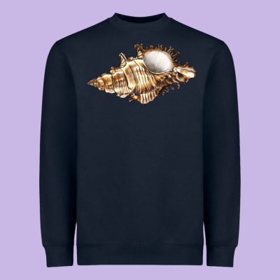 Murex Snail Heavyweight Sweatshirt Designed By Lillyallendesigns