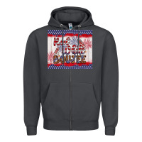 Smoke red white boujee Zipper Hoodie - Artiststas