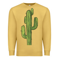 Antique Gold cactus Premium Sweatshirt - BarkalooDesign