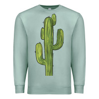 Seafoam cactus Premium Sweatshirt - BarkalooDesign