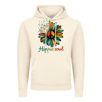 Vintage Artic daisy peace sign hippie soul tshirt flower lovers gifts Vintage Hoodie - longCreatives