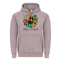 Vintage Zinc daisy peace sign hippie soul tshirt flower lovers gifts Vintage Hoodie - longCreatives