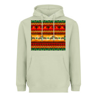 Matcha thunderbird bullskull Aztec pattern Heavyweight Hoodie - BarkalooDesign