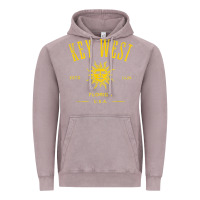 Vintage Zinc key west florida vintage distressed style design souvenir Vintage Hoodie - longCreatives