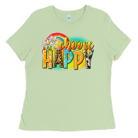 Matcha Choose happy Ladies Tee - NancyCooperArtShop